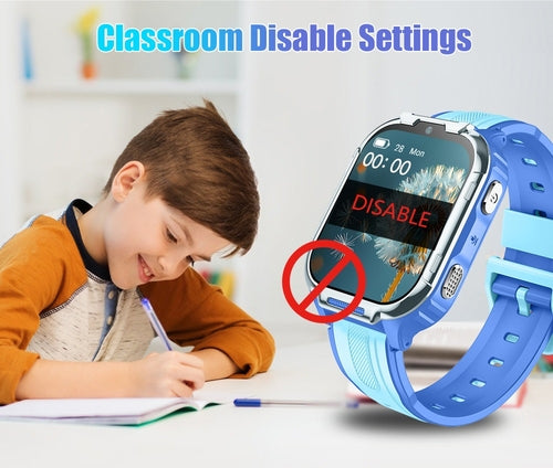 Montre Connectée 4G pour Enfant avec GPS et Caméra